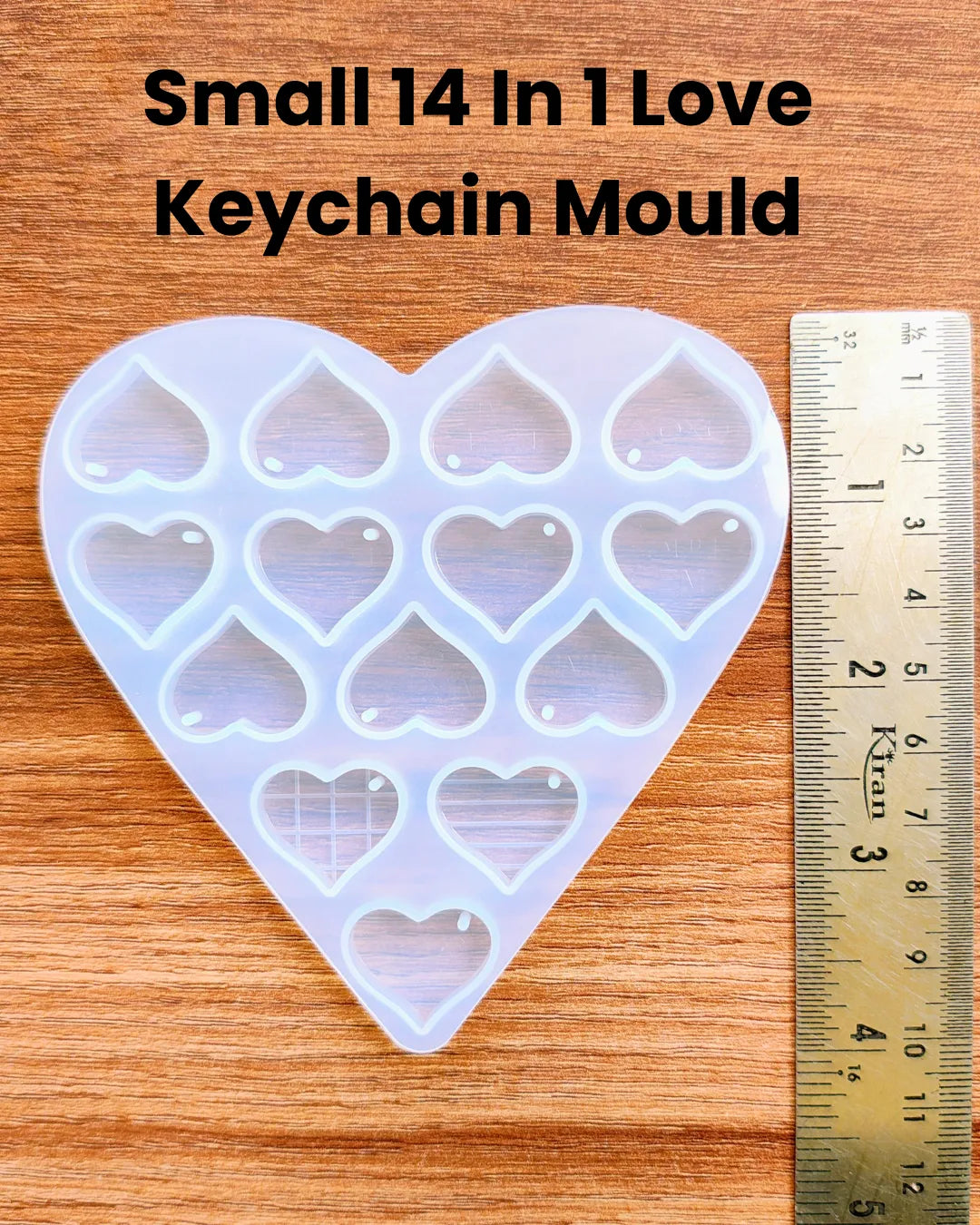 Small 14 In 1 Love Keychain Mould