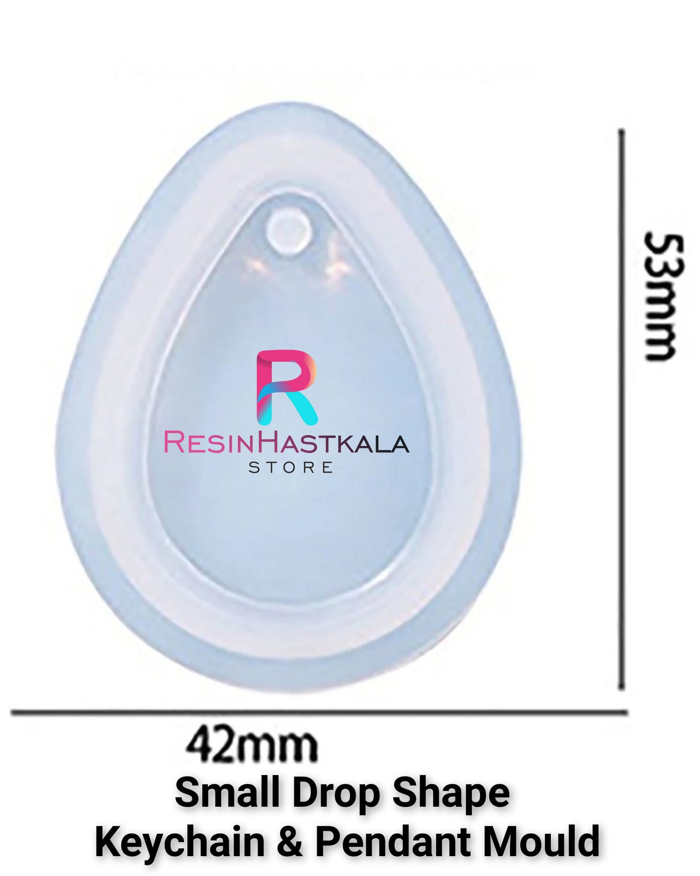 Small Drop Keychain & Pendant Mould