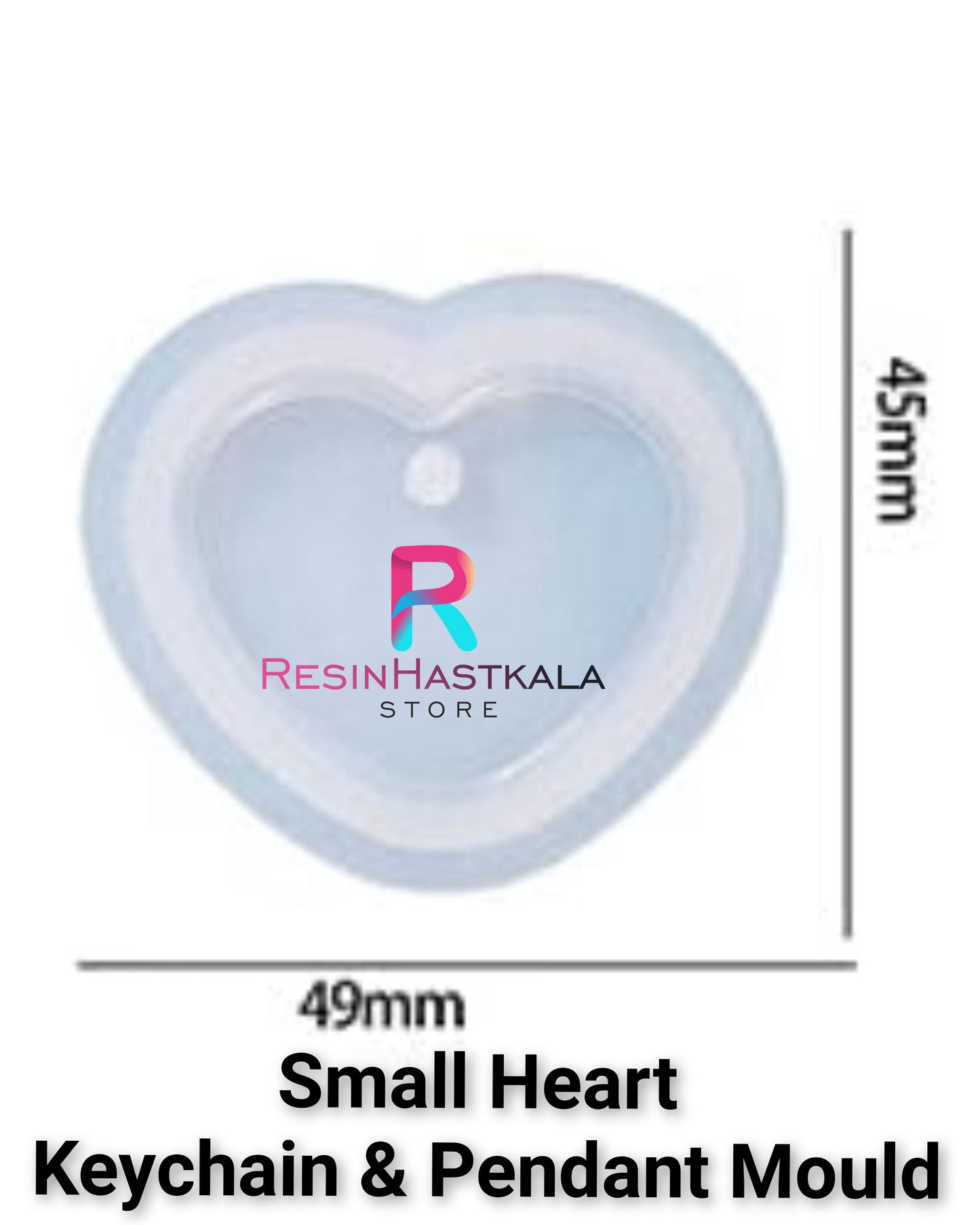 Small Heart Keychain & Pendant Mould