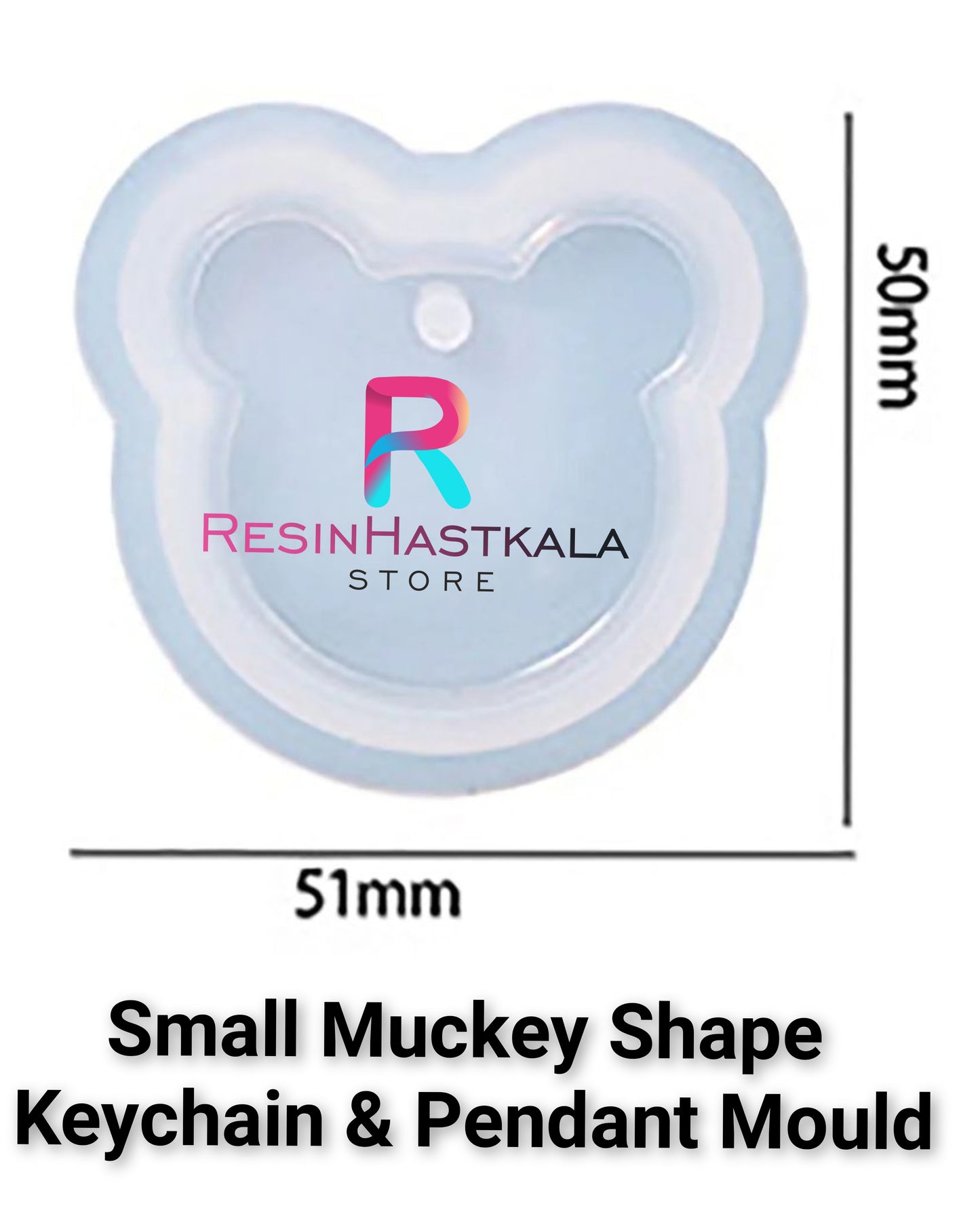 Small Muckey Keychain & Pendant Mould