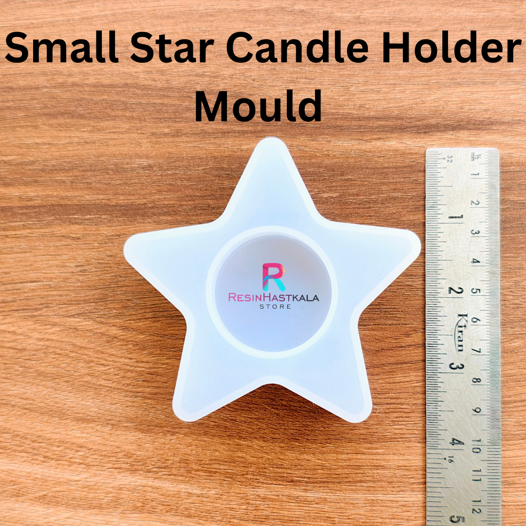 Small Star Candle Holder Mould