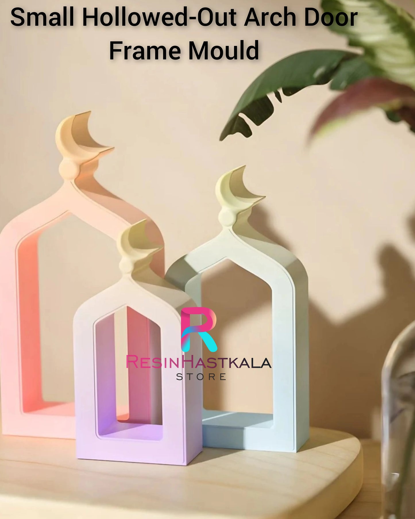 Small Hollowed-Out Arch Door Frame Mould
