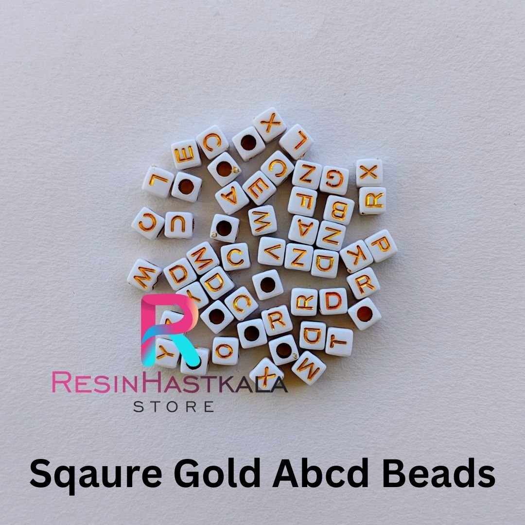 Sqaure Gold Abcd Beads (18-20 Gram)
