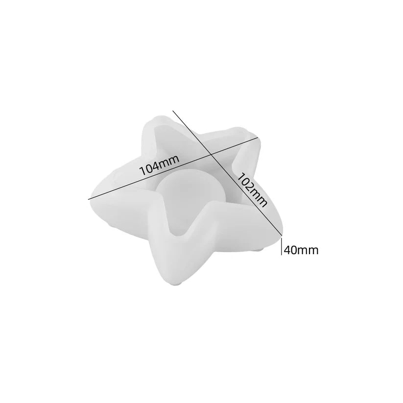 Star Shaped Tealight / Candle Holder Mould