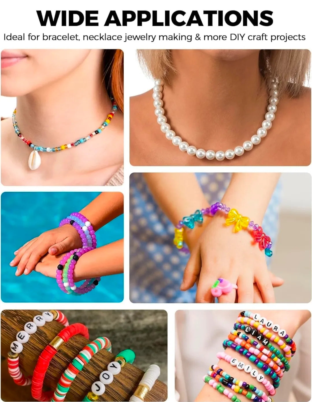 Transparent Elastic Thread – For Jewellery & Bracelet Making