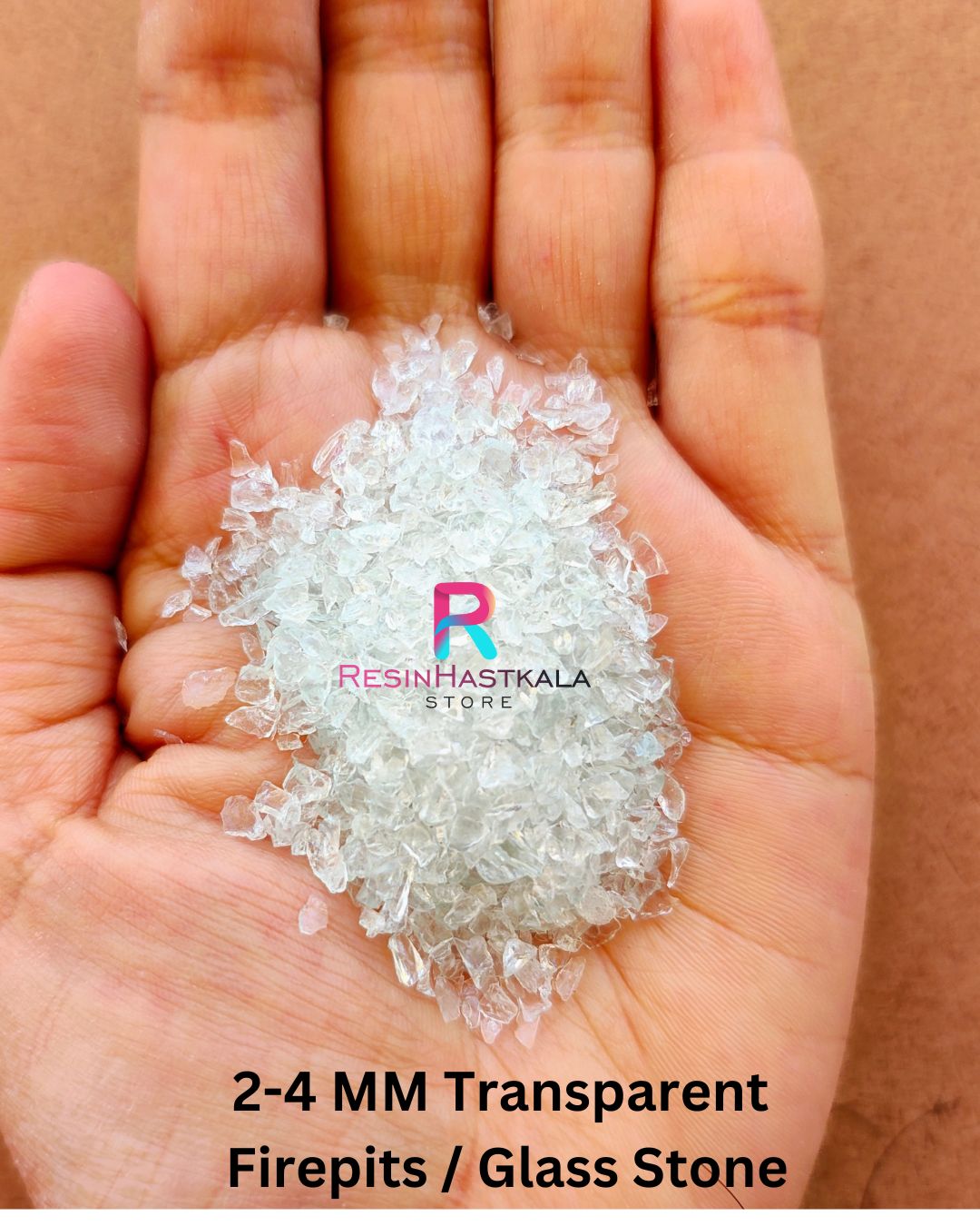 Transparent Firepits / Glass Stone (2-4 MM)