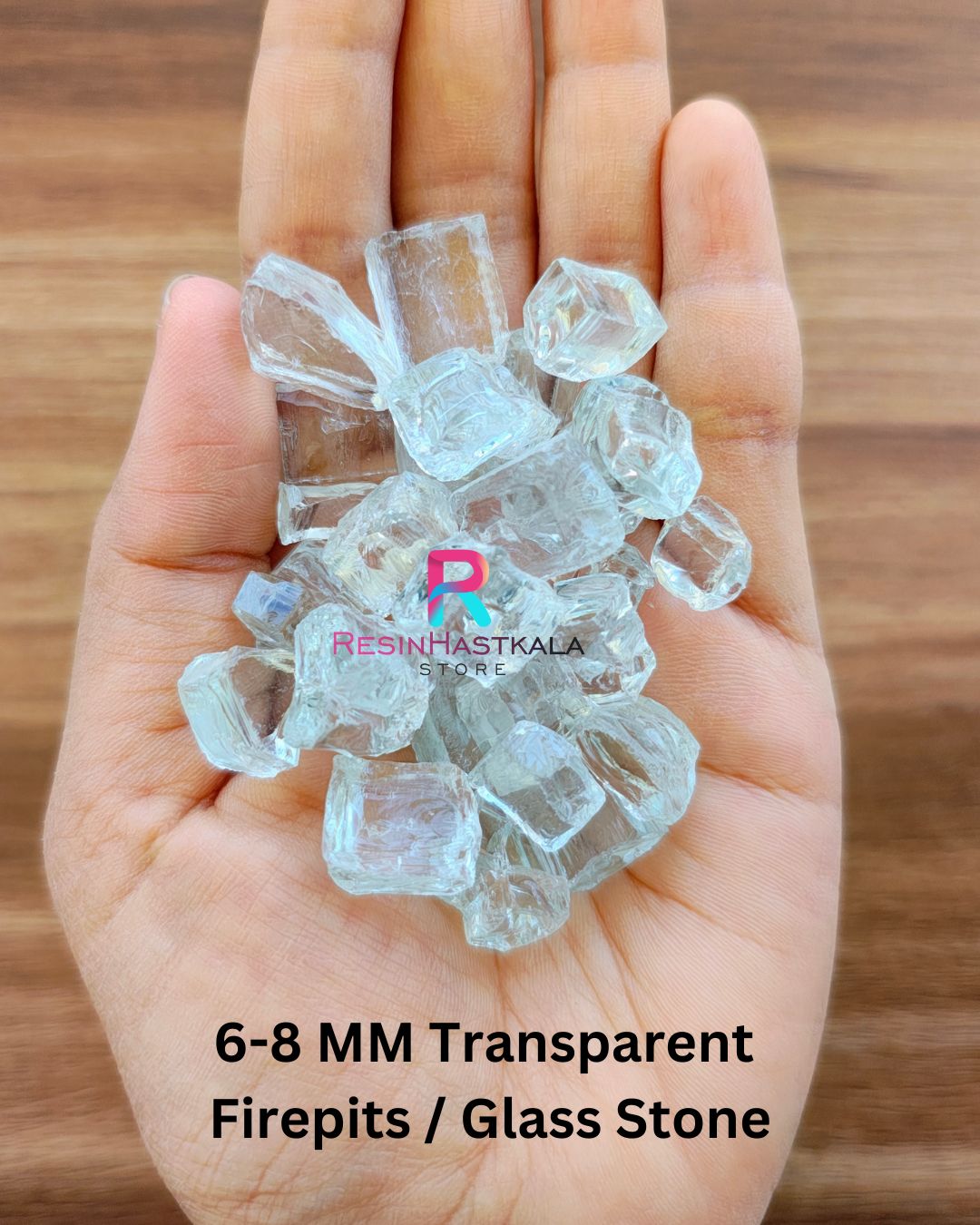 Transparent Firepits / Glass Stone (6-8 MM)