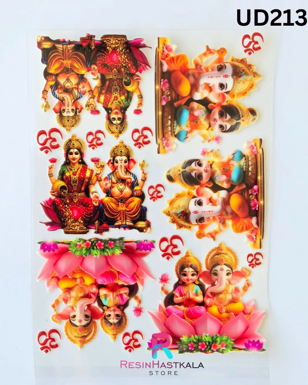 UV DTF Sticker – A6 Size (God Design) (UD213)