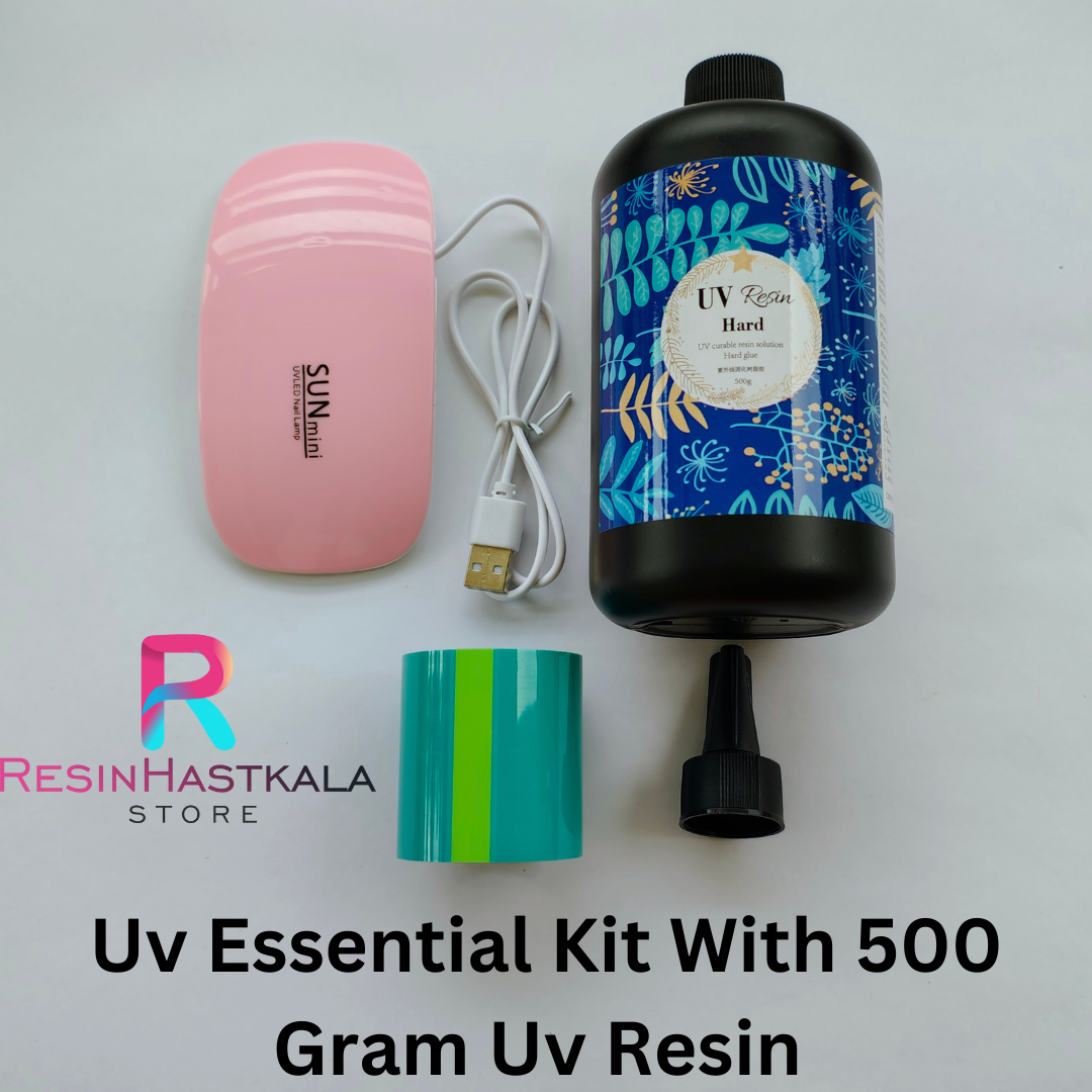 Uv Essential Kit With 500 Gram Uv Resin