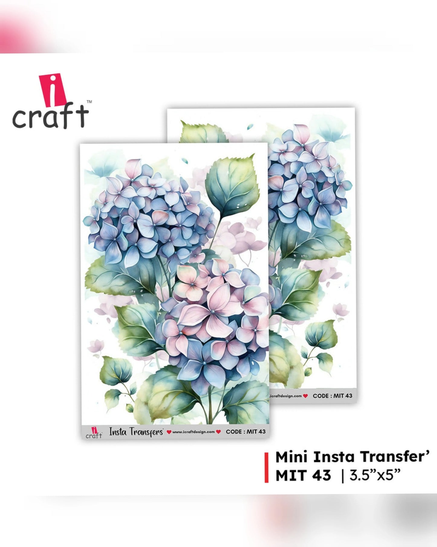 Water Transfer Stickers (3.5" x 5") (MIT43)