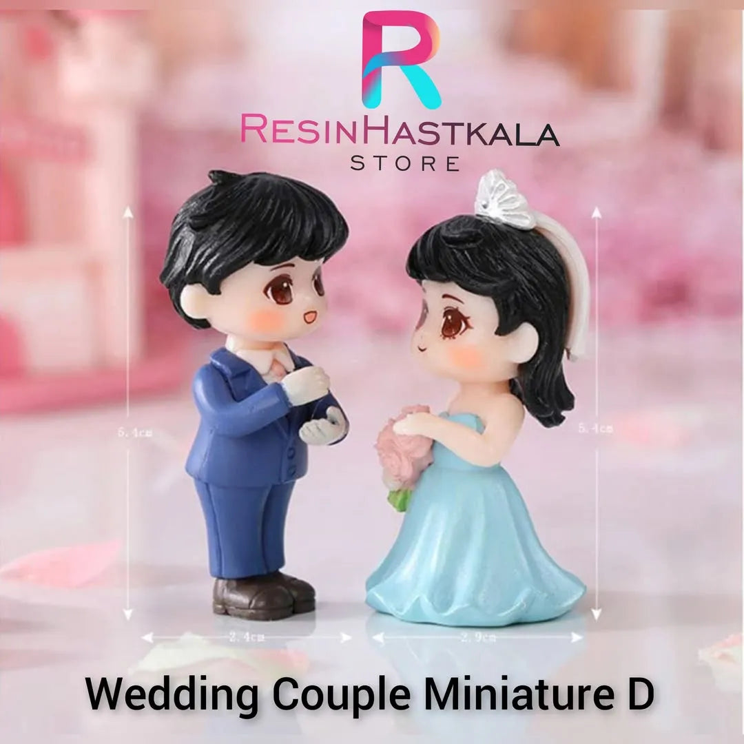 Wedding Couple Miniature D