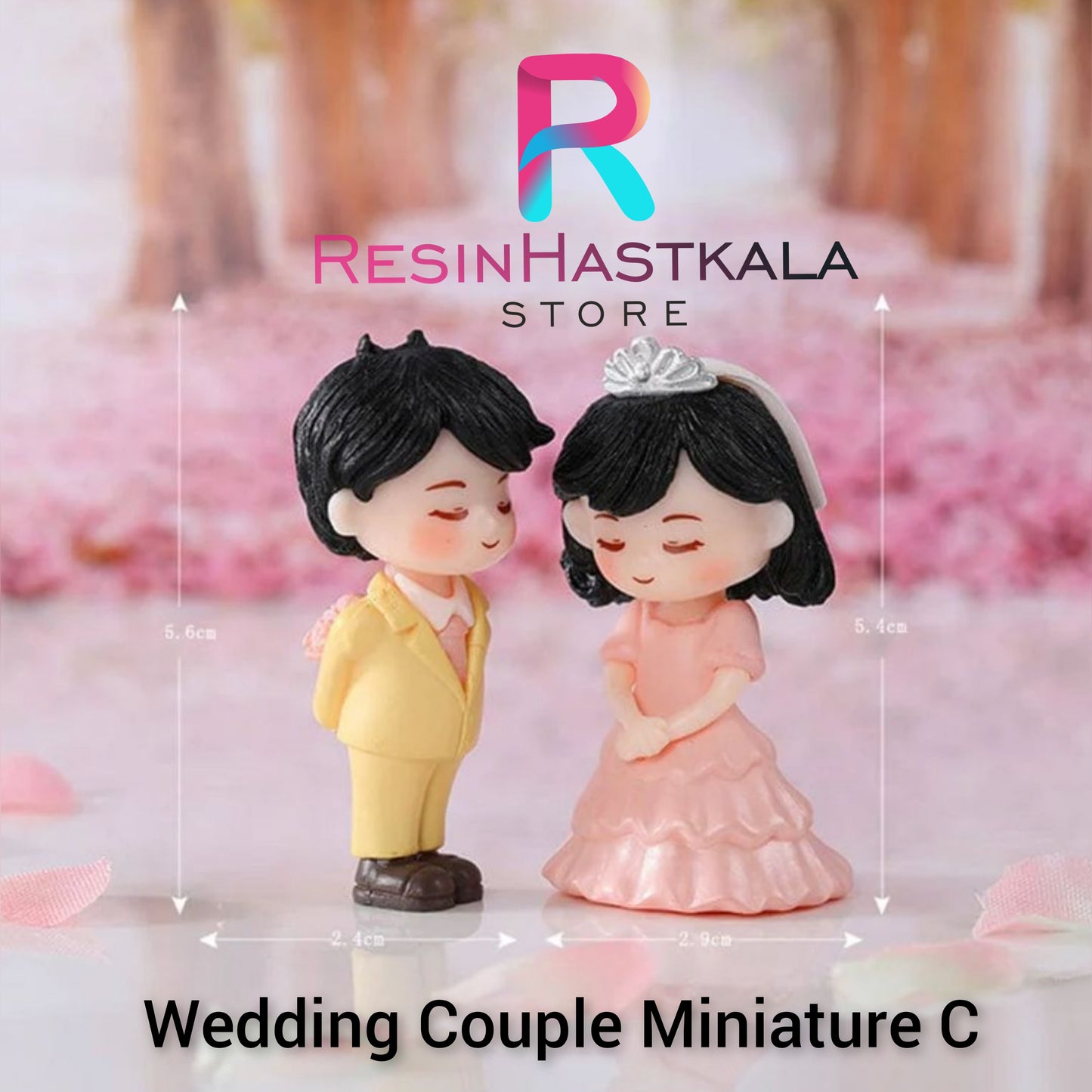 Wedding Couple Miniature C