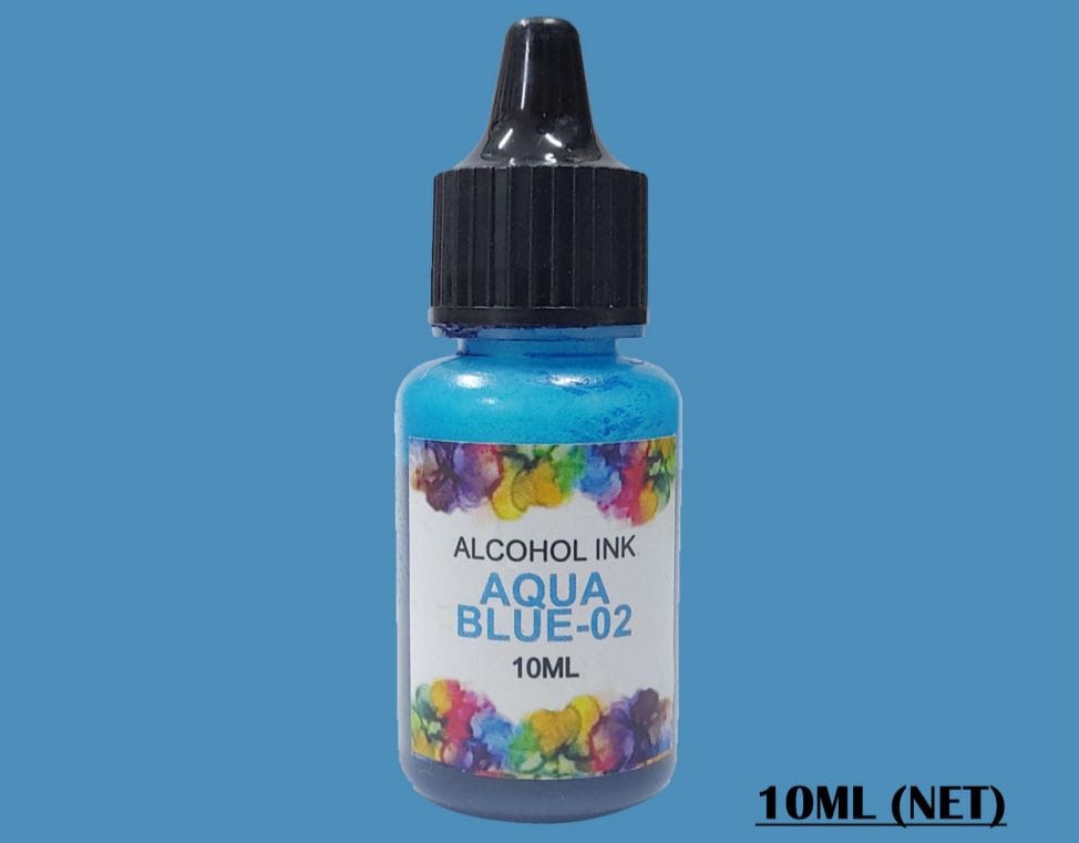 Aqua Blue Alcohol Ink (10 Ml)