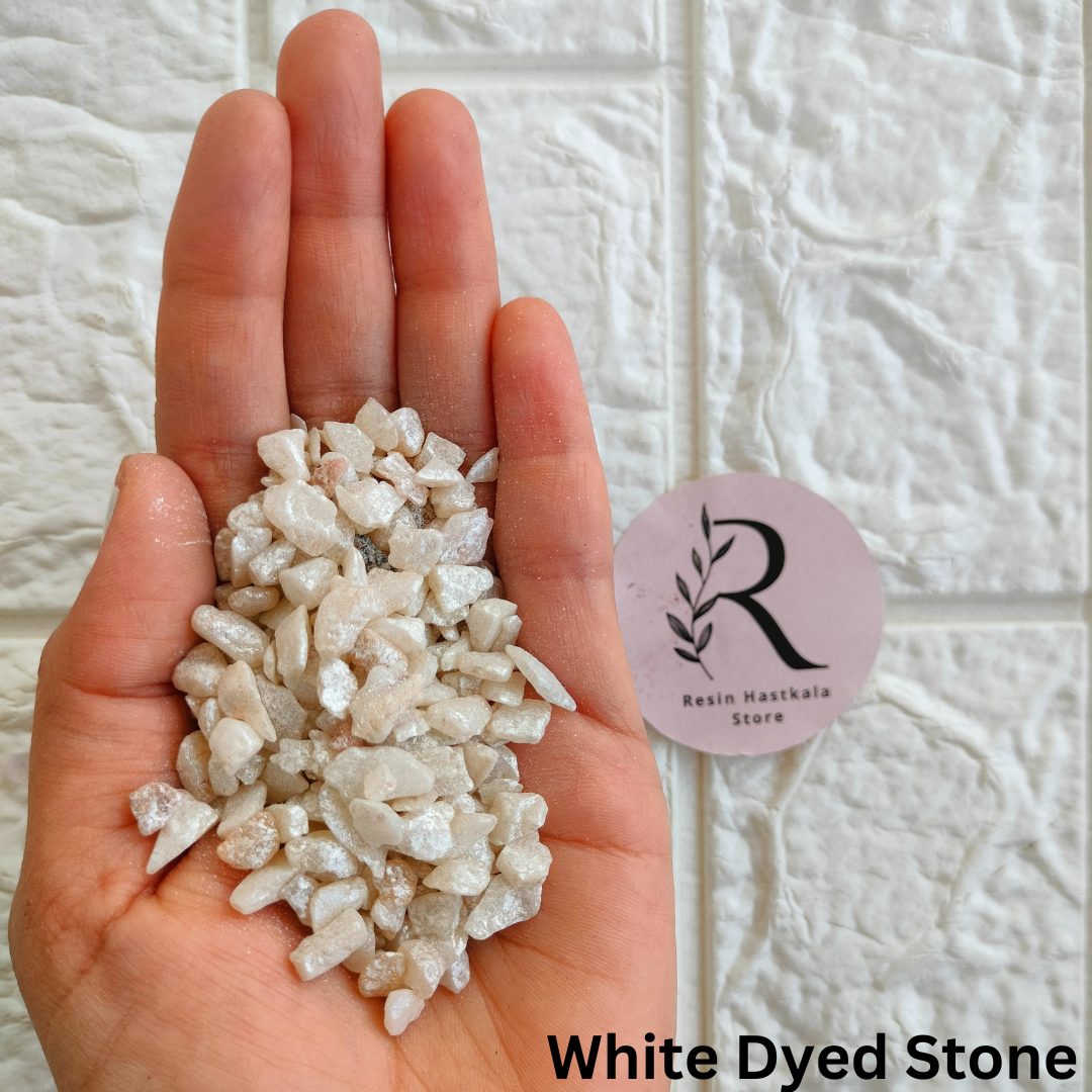White Dyed Stone