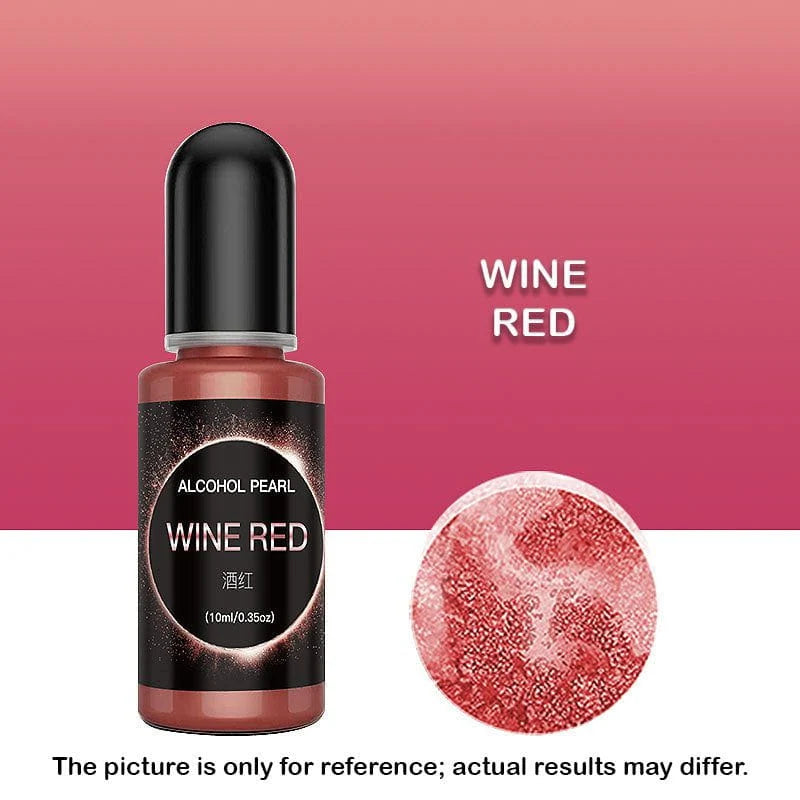 Wine Red Metallic Alcohol Ink (10 Ml)