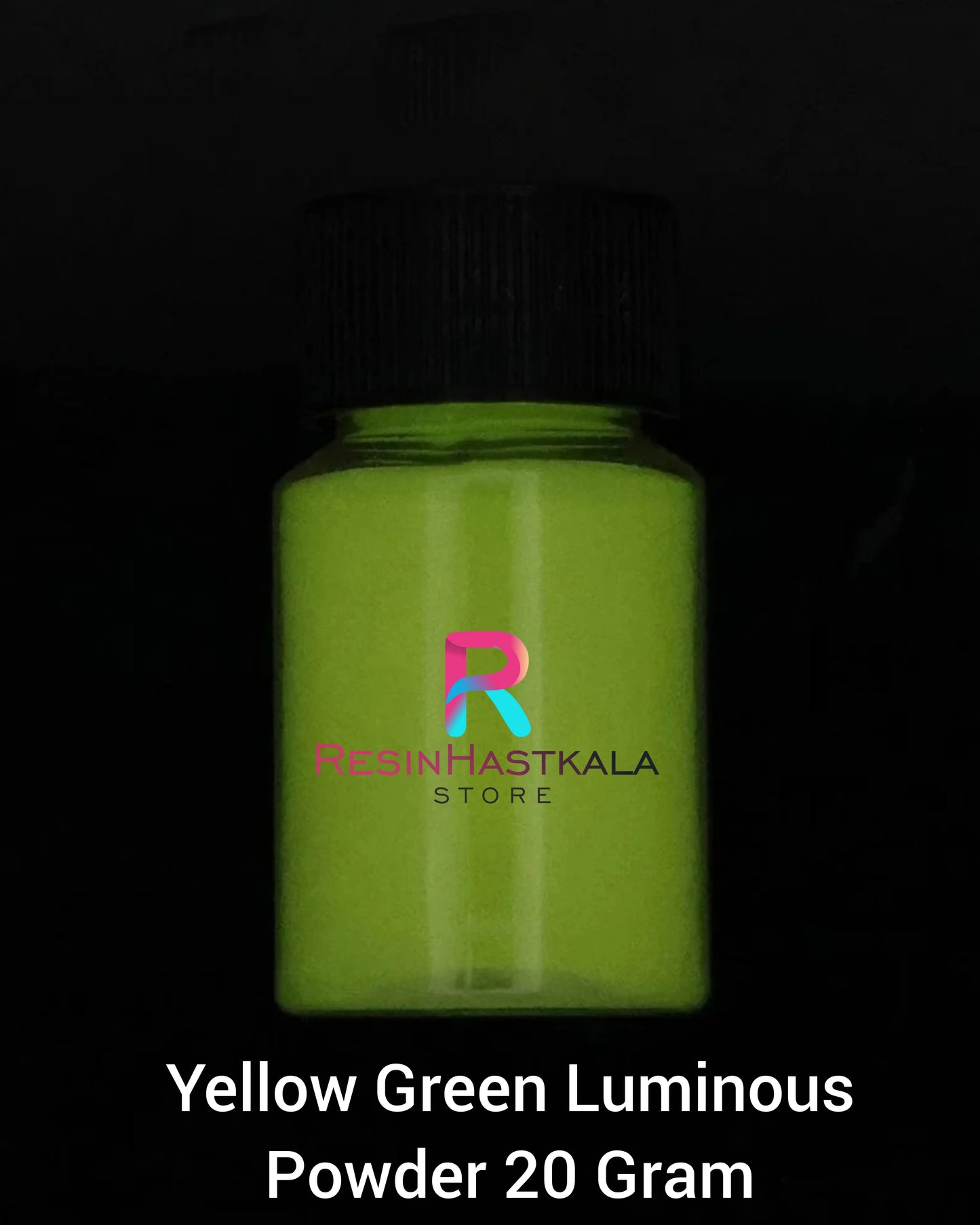 Yellow Green Luminous Powder (20 Gram)