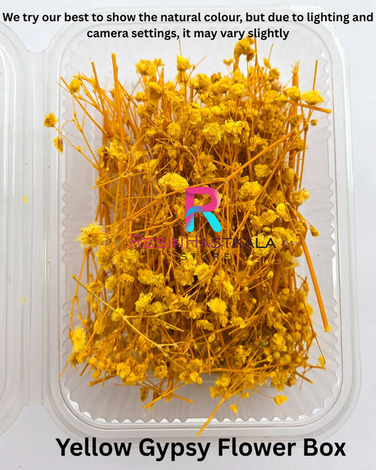 Yellow Gypsy Flower Box