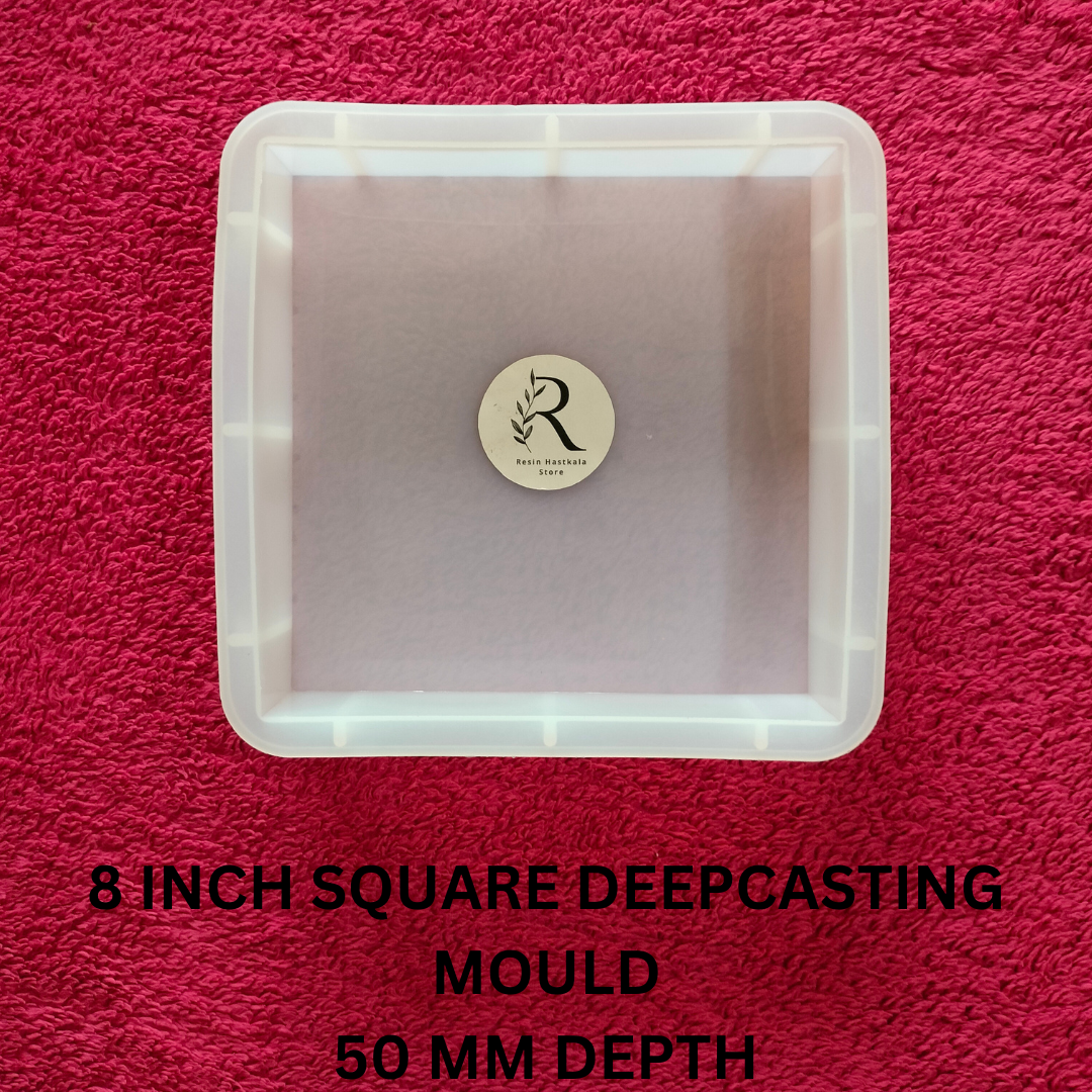 8 Inch Square Deep Casting Mould