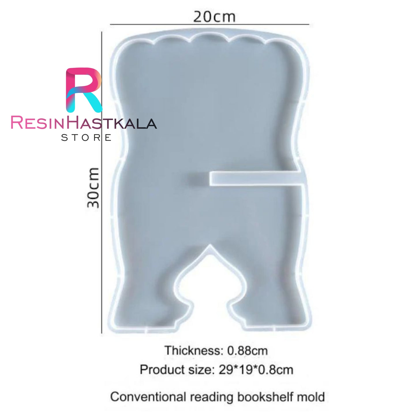 Big Book Stand Mould (1 Piece)