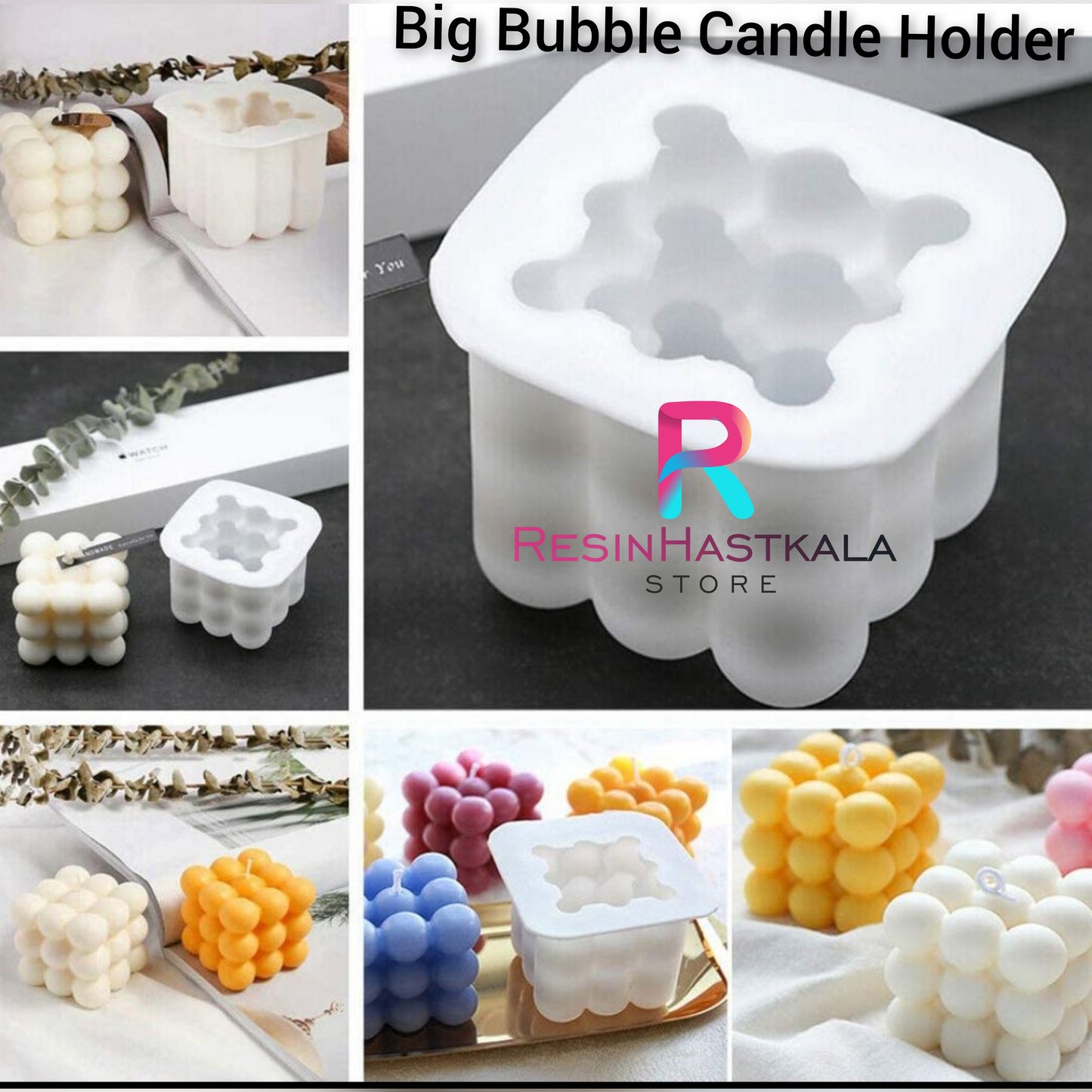 Big Bubble Candle Mould