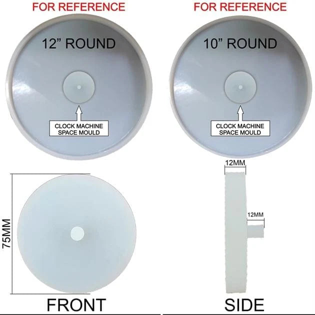 Clock Machine Space Mould