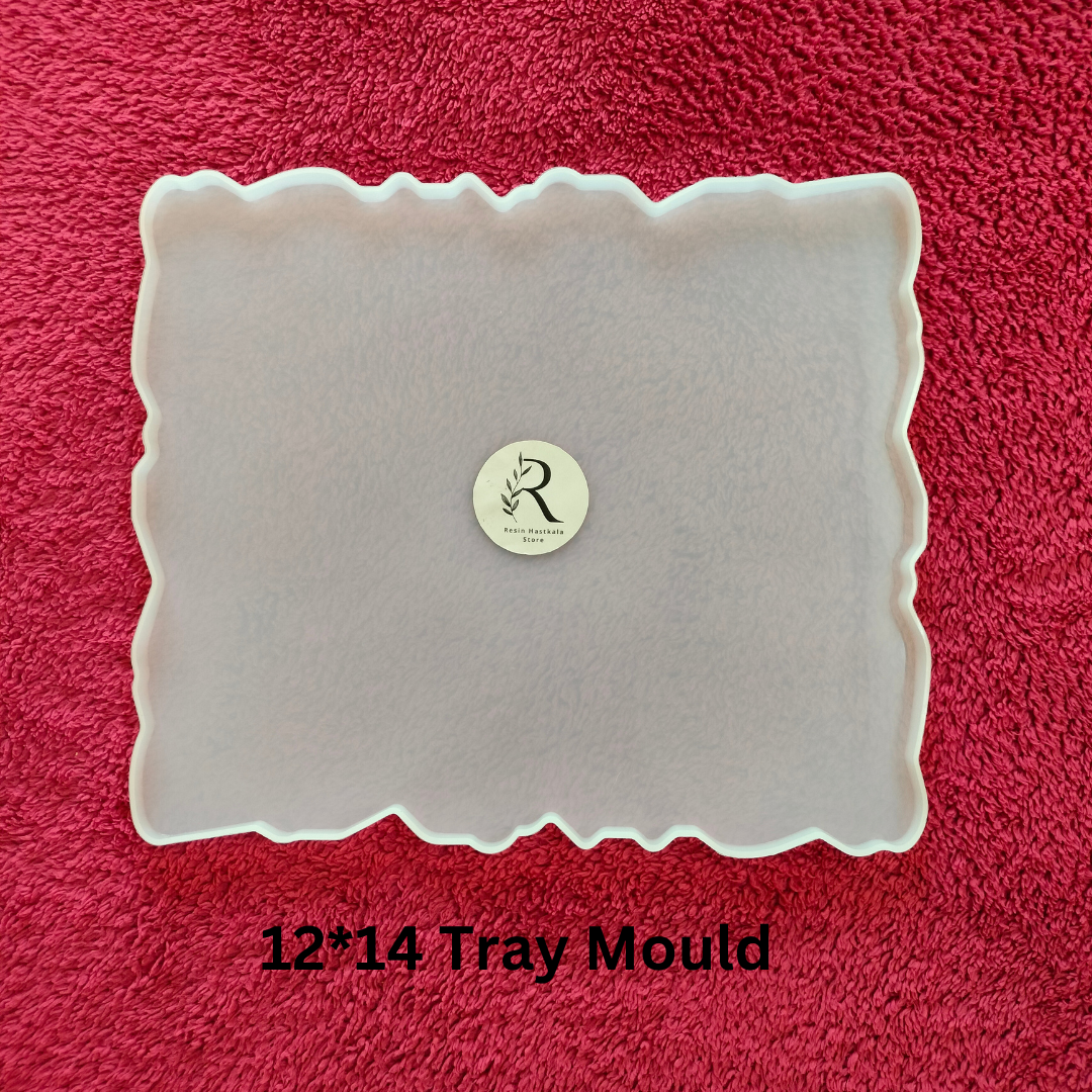 12*14 Inch Rectangle Agate Tray Mould