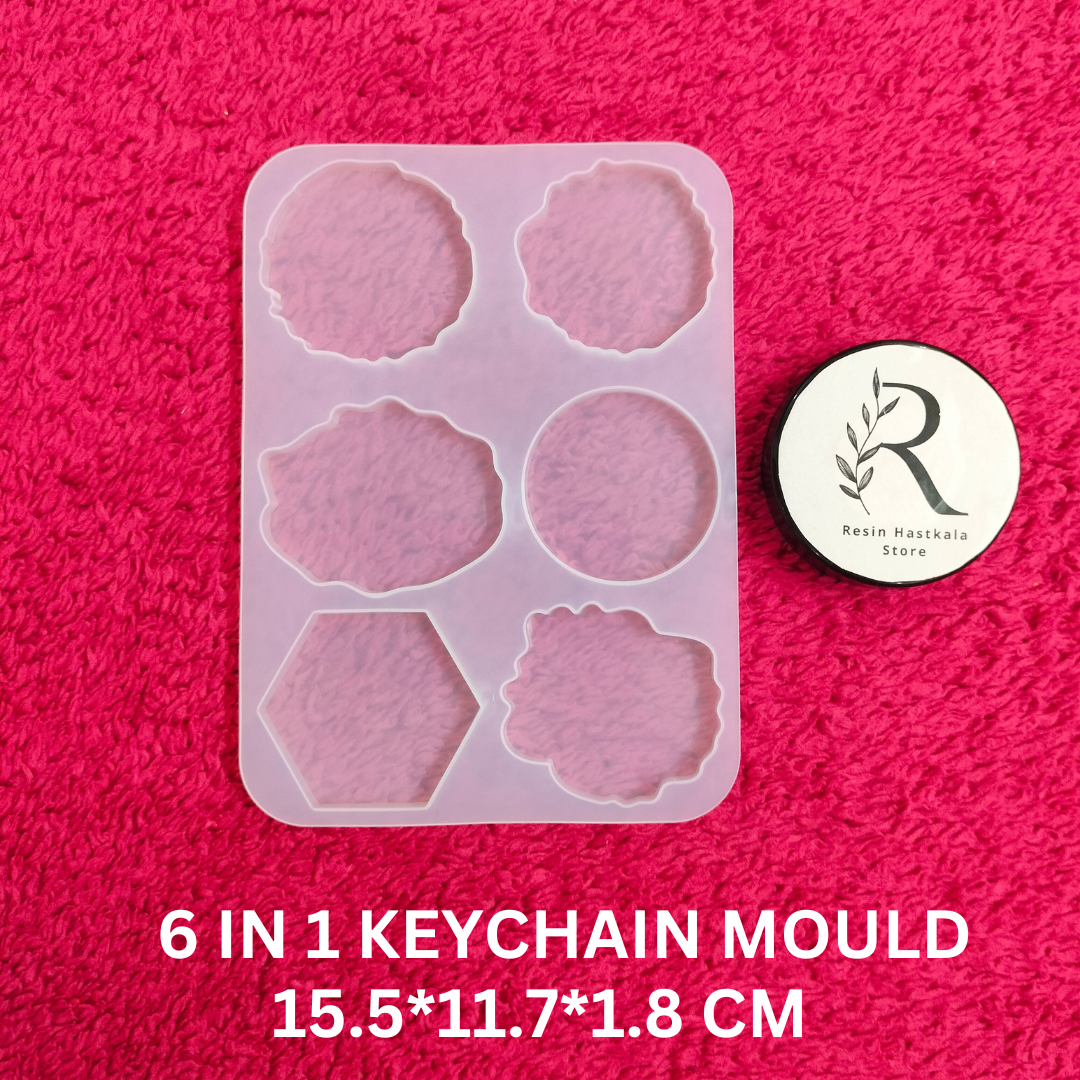 6 In 1 Keychain Mould