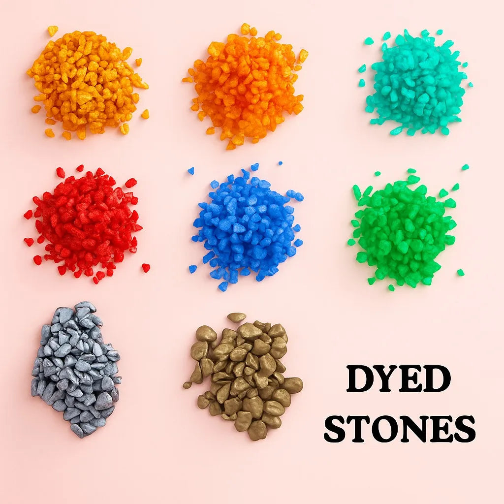 Dyed Stones