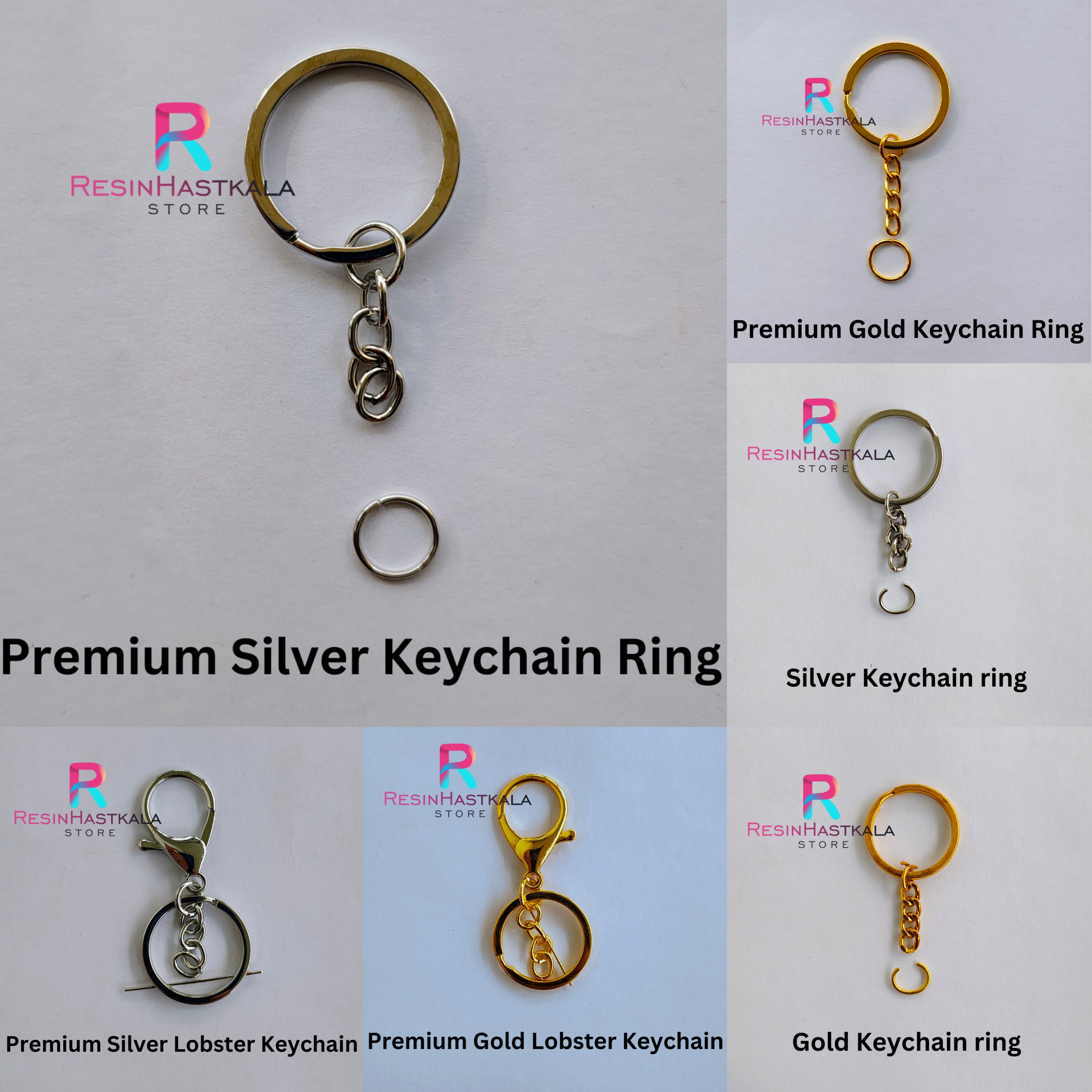 Keychain Ring – Resinhastkala Store