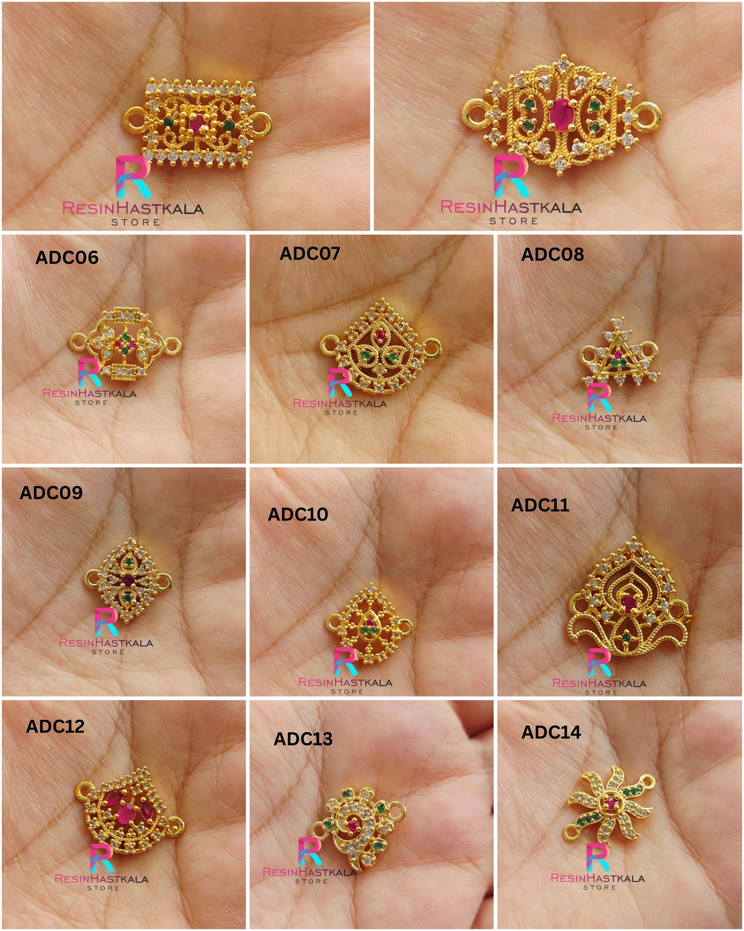 Ad Rakhi & Bracelet Charm With Diamond