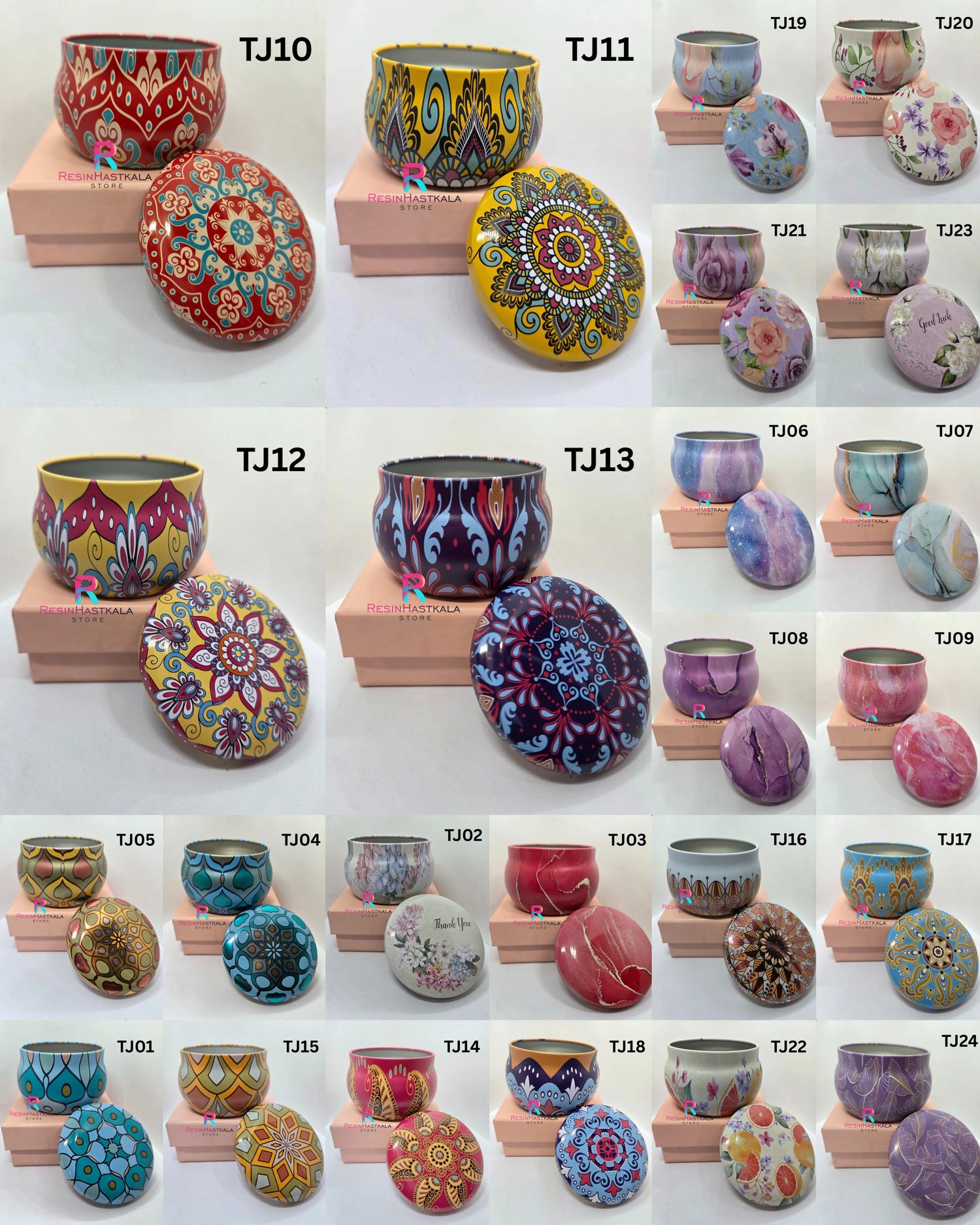 Tin Jars For Candle Making