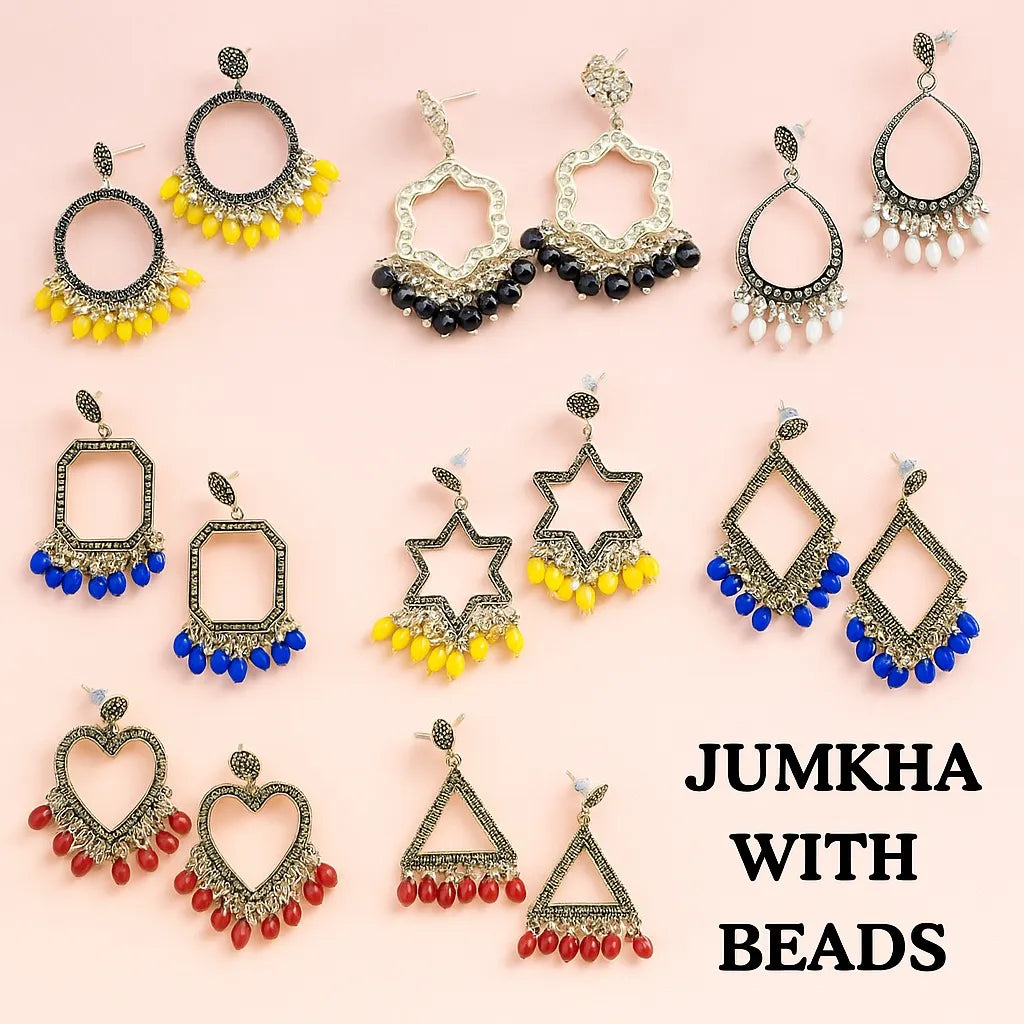 Jumkha With Beads