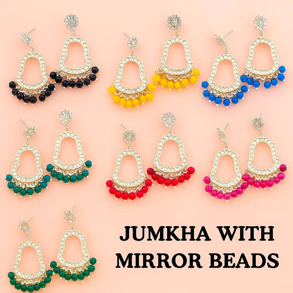 Jumkha With Mirror Beads