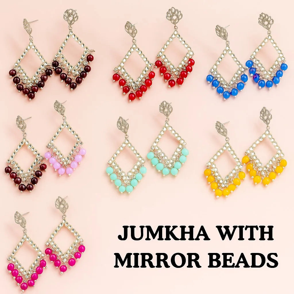 Jumkha With Mirror Beads
