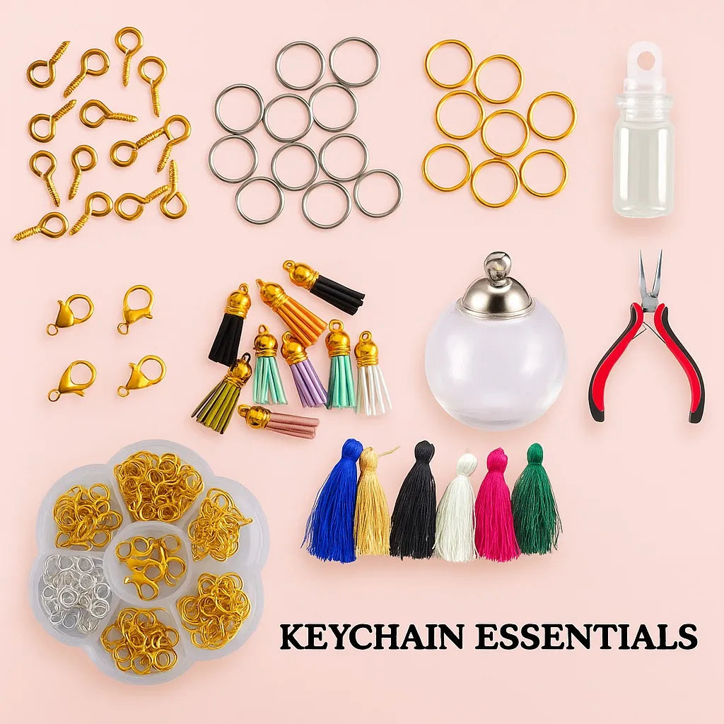 Essentials Keychain Keychain Material – Resinhastkala Store