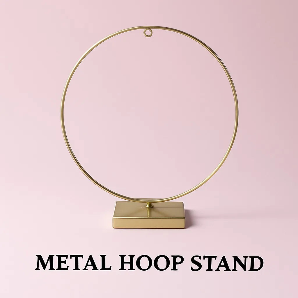 Metal Hoop Stand