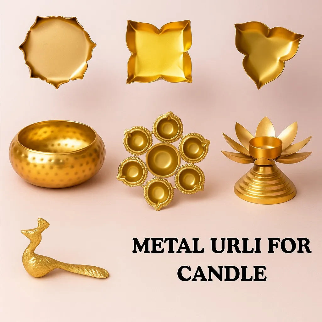 Metal Urli For Candle