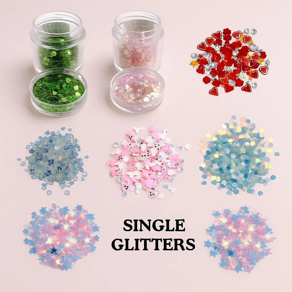 Single Glitter & Polymer