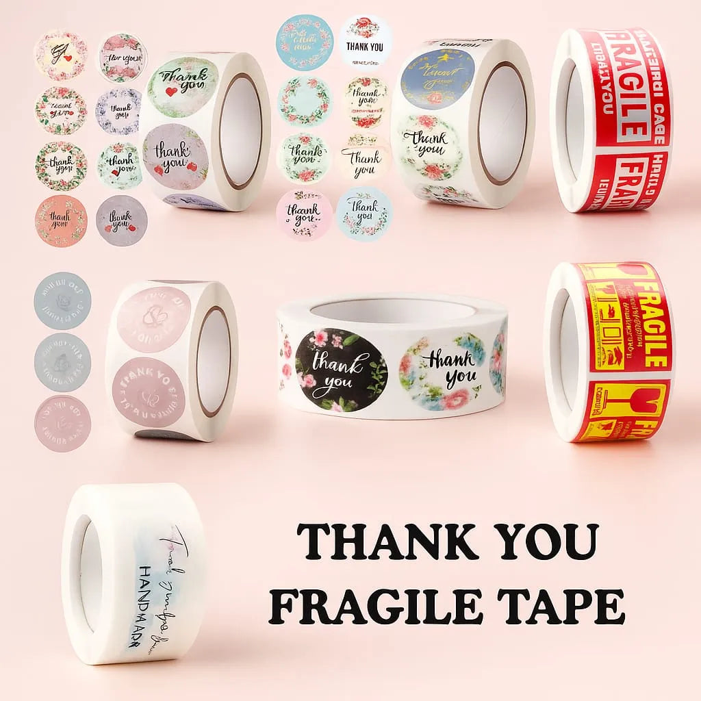 Thank You & Fragile Tape