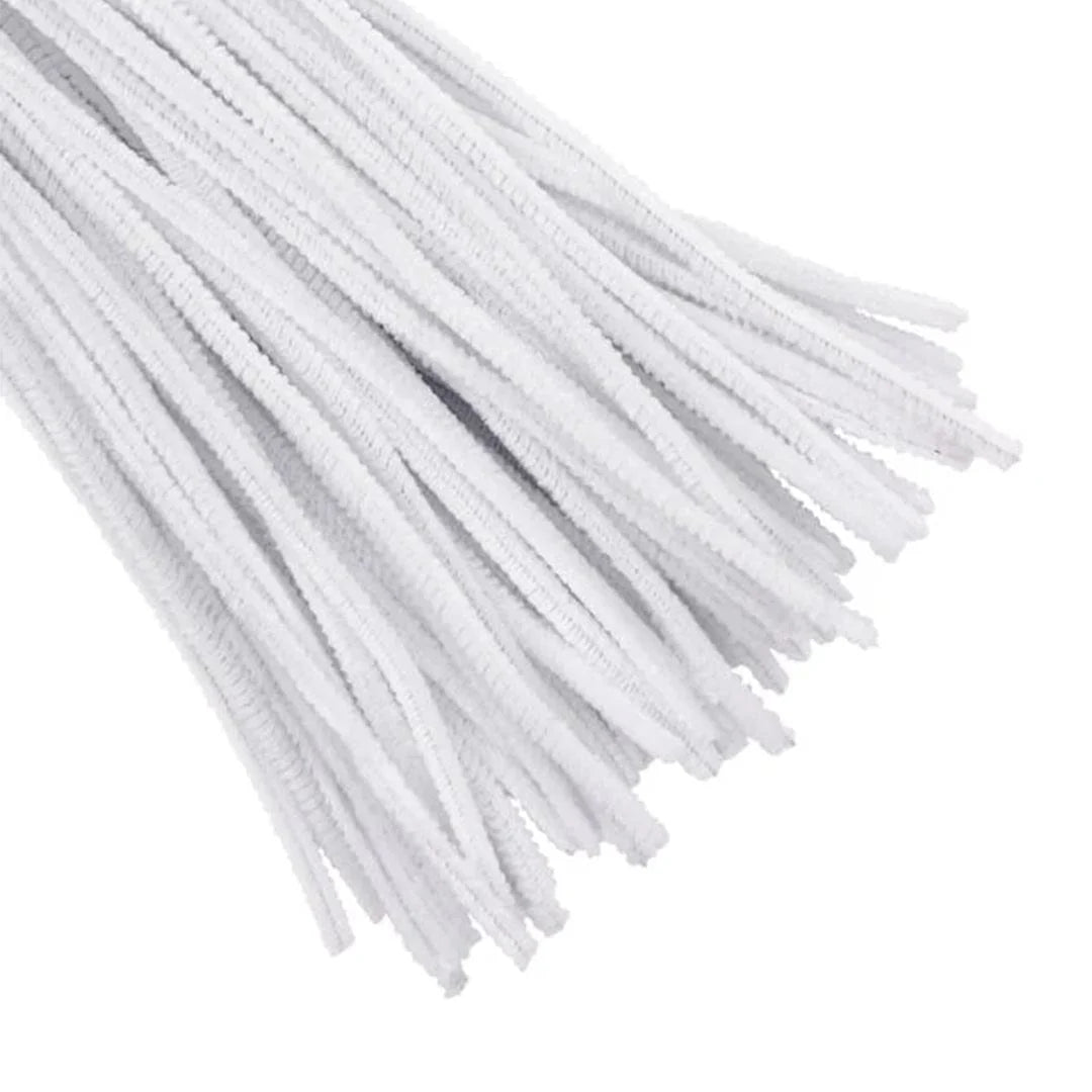 Pipe Cleaners Single Regular Colour – 100 Pcs (Approx.)