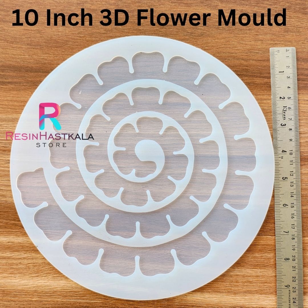 10 Inch 3D Flower Mould