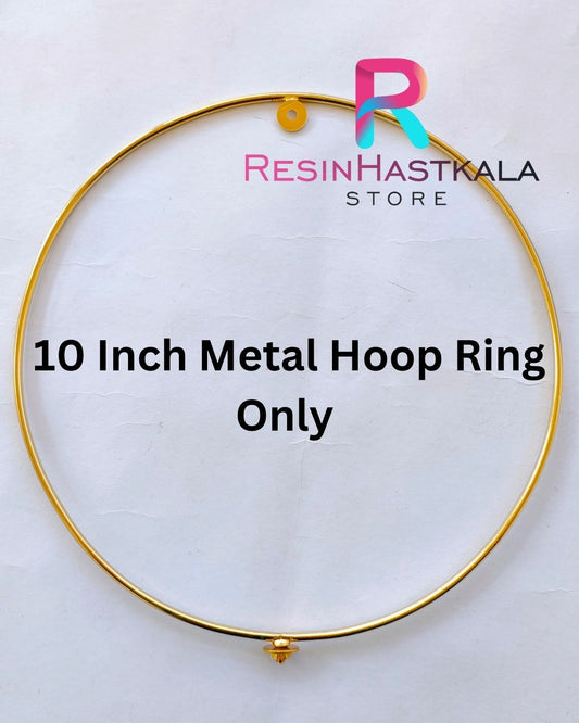 10 Inch Metal Hoop Ring Only (No Stand)