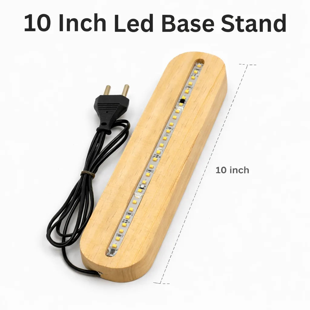 10 Inch Led Base Stand