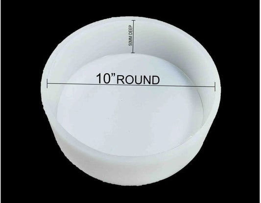 10 Inch Round Deep Casting/ Wedding Preservation Mould