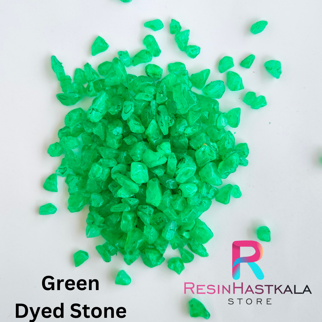 Green Dyed Stone
