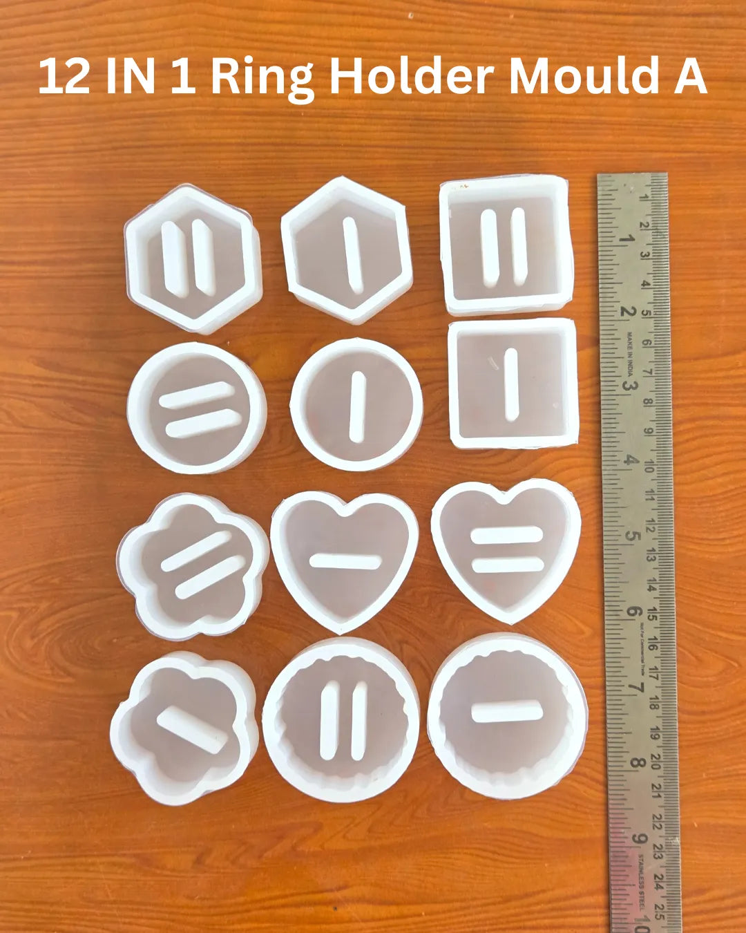 12 IN 1 Ring Holder Mould A (18 Mm Depth)