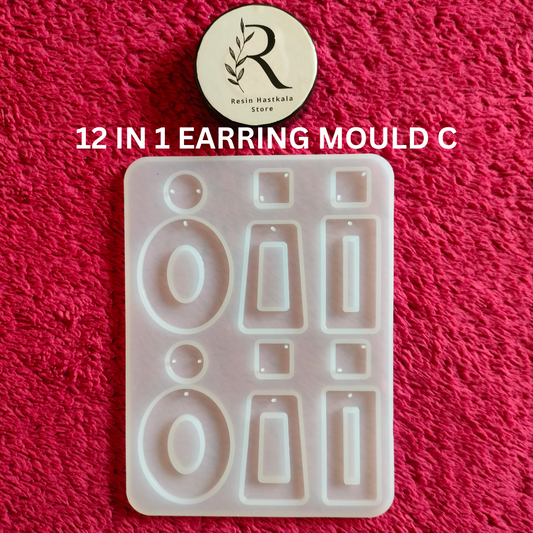 12 In 1 Earring Mould C