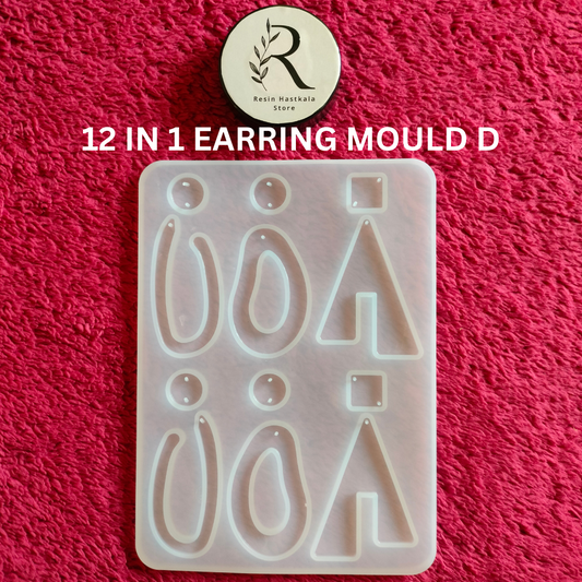 12 In 1 Earring Mould D