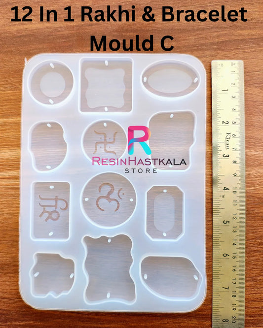 12 In 1 Rakhi & Bracelet Mould C