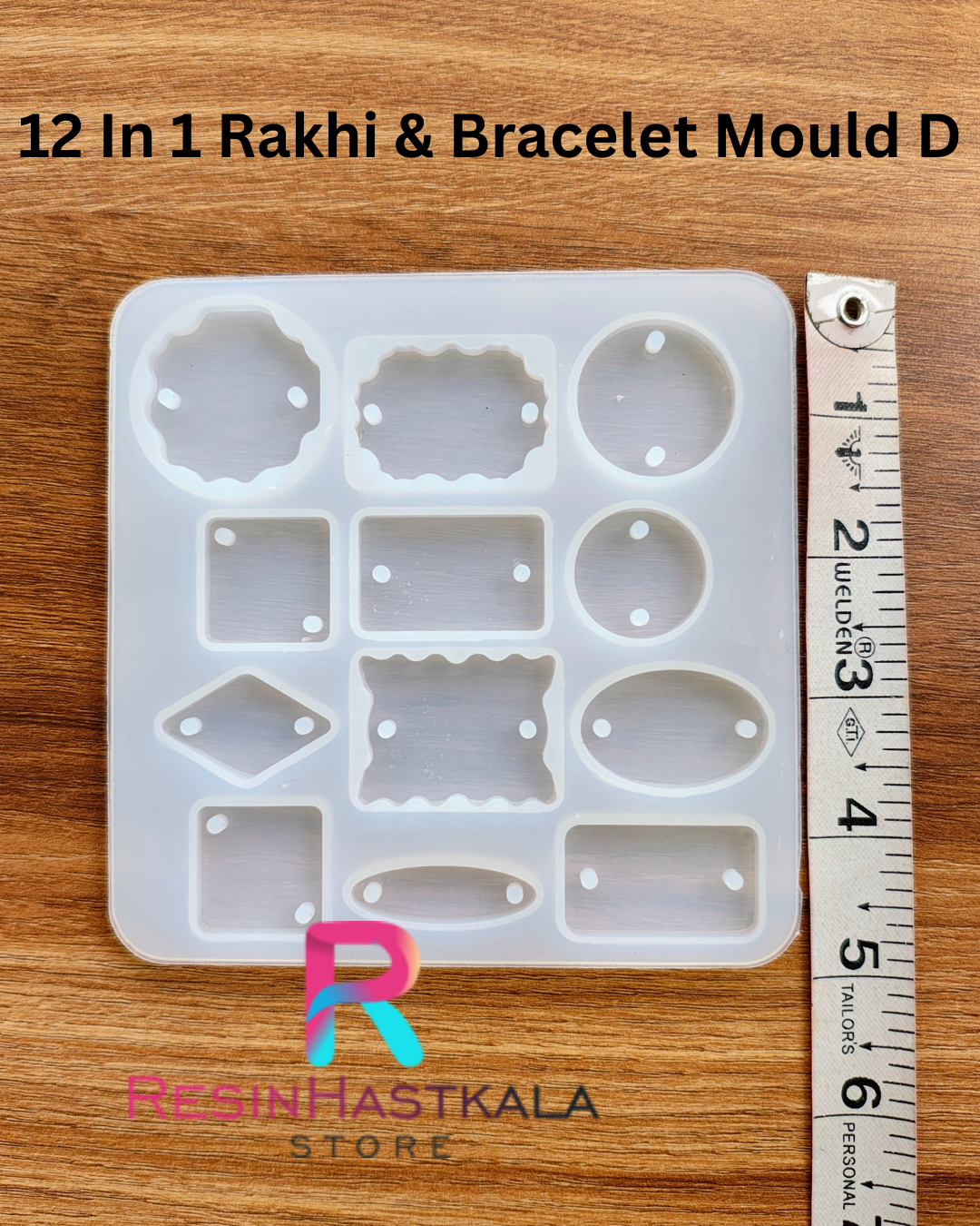 12 In 1 Rakhi & Bracelet Mould D